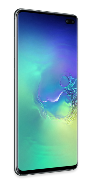 Samsung Galaxy S10+ Front Angle