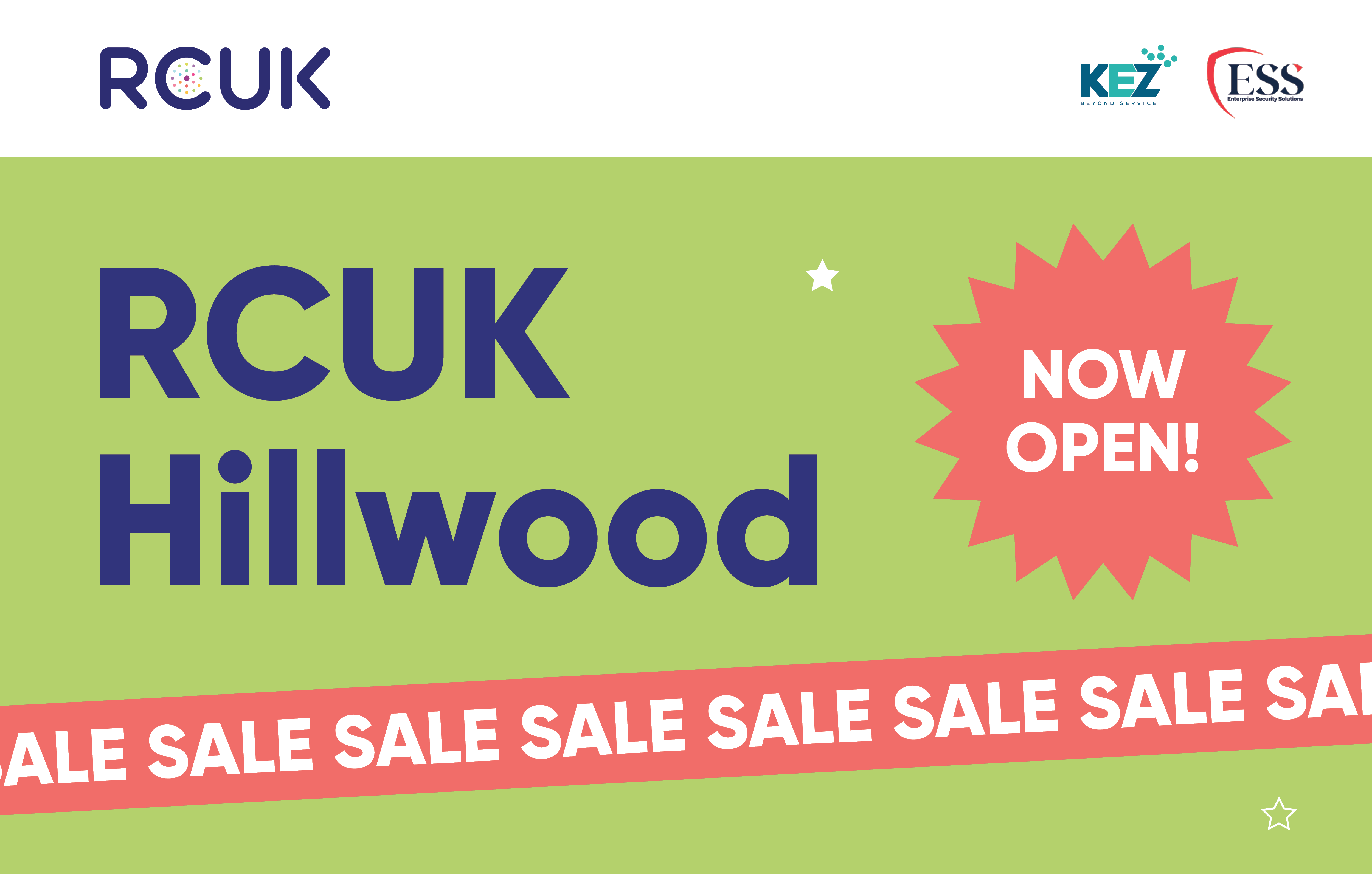 RCUK Hillwood Now Open