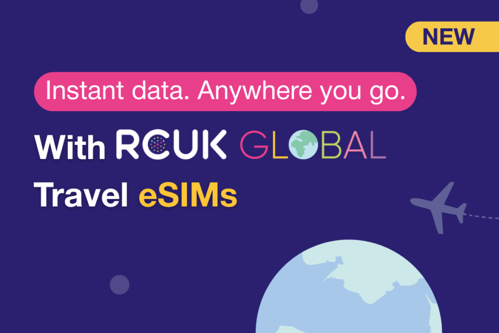 Global Travel eSIMs at RCUK!